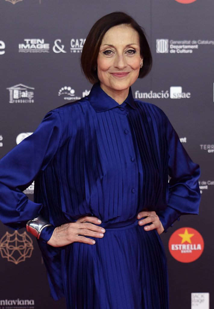 Carme Elías at the 2021 Gaudi Awards. Photo: Guillem Medina